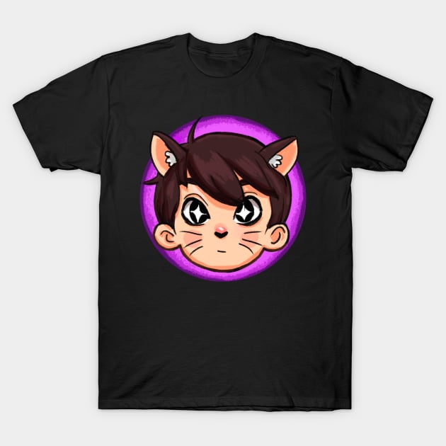 Сat's ears T-Shirt by daniel_gorgeous